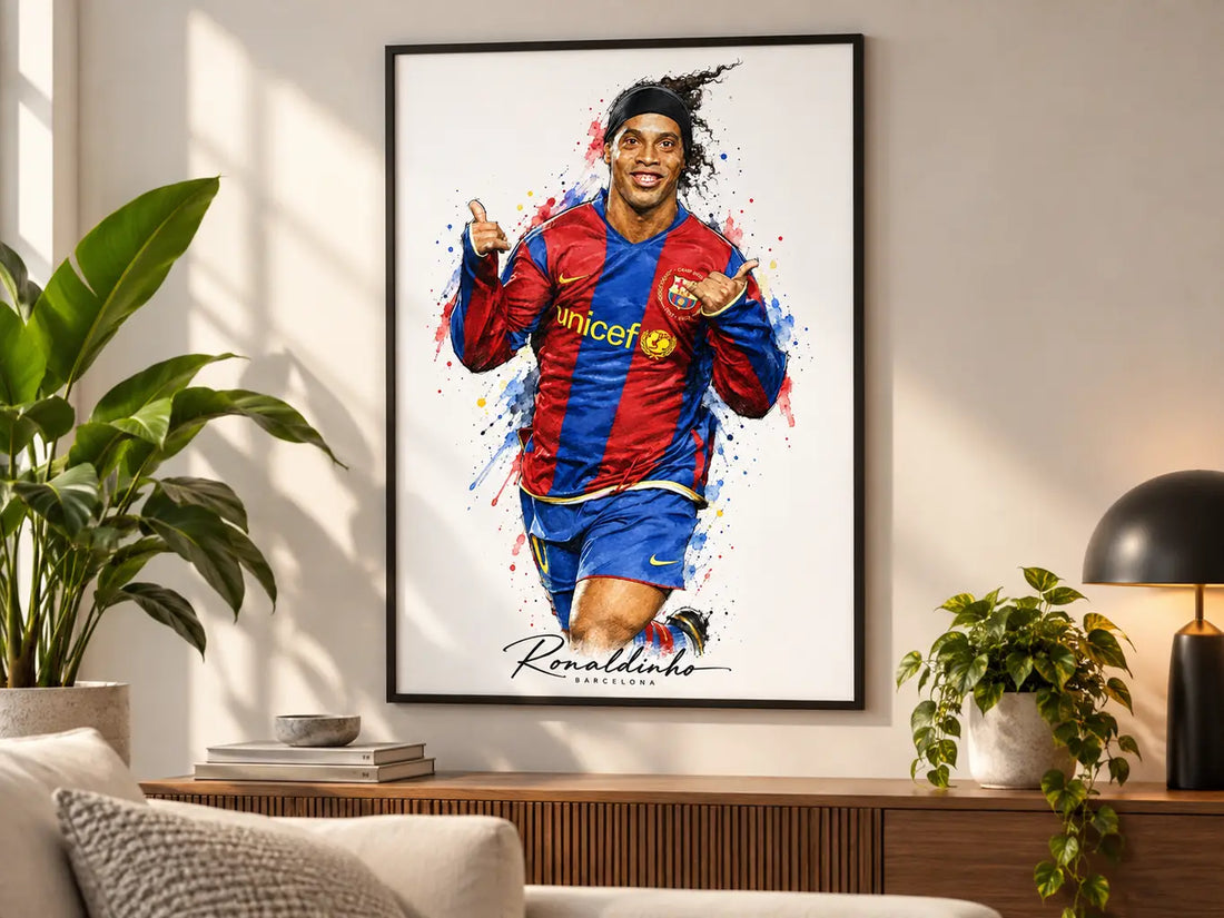 Custom Football Player Artwork for Your Walls