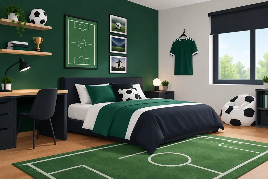 12 Football Bedroom Makeover Ideas That Score