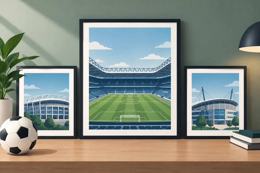 Personalised Football Stadium Print Ideas
