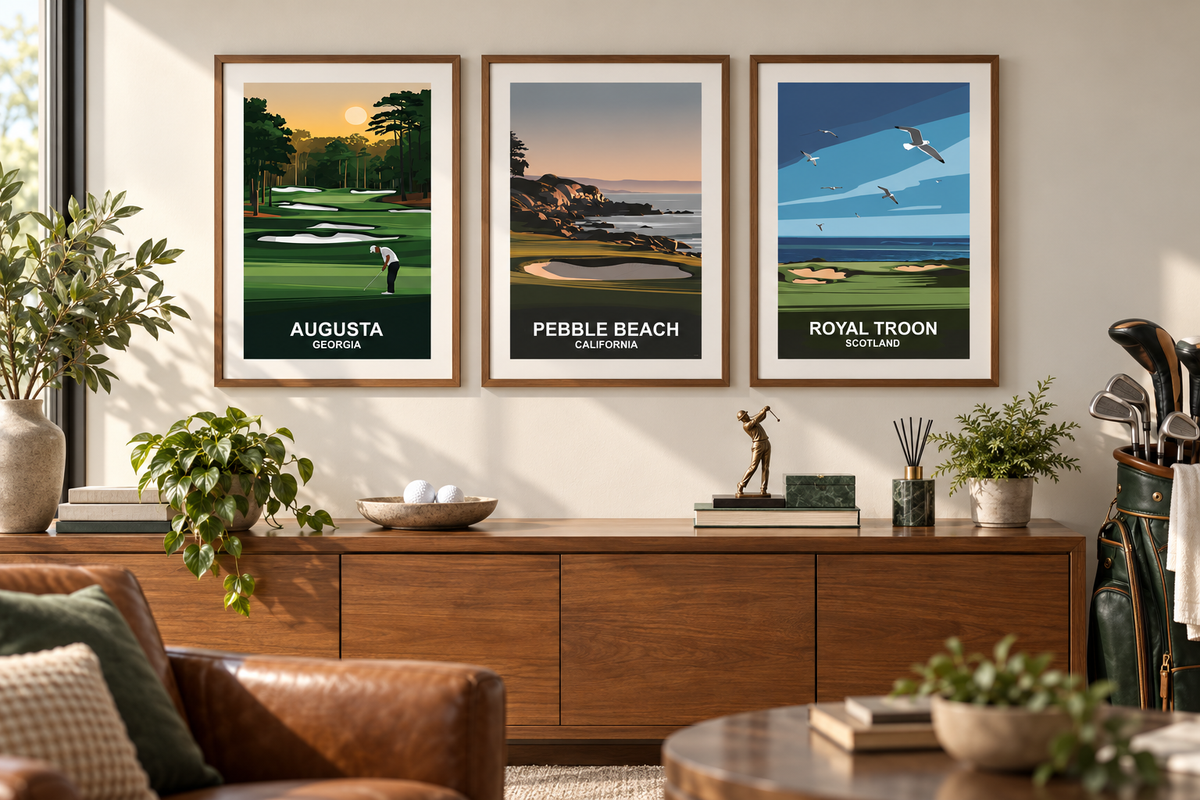 Golf Course Prints That Bring the Fairway Home