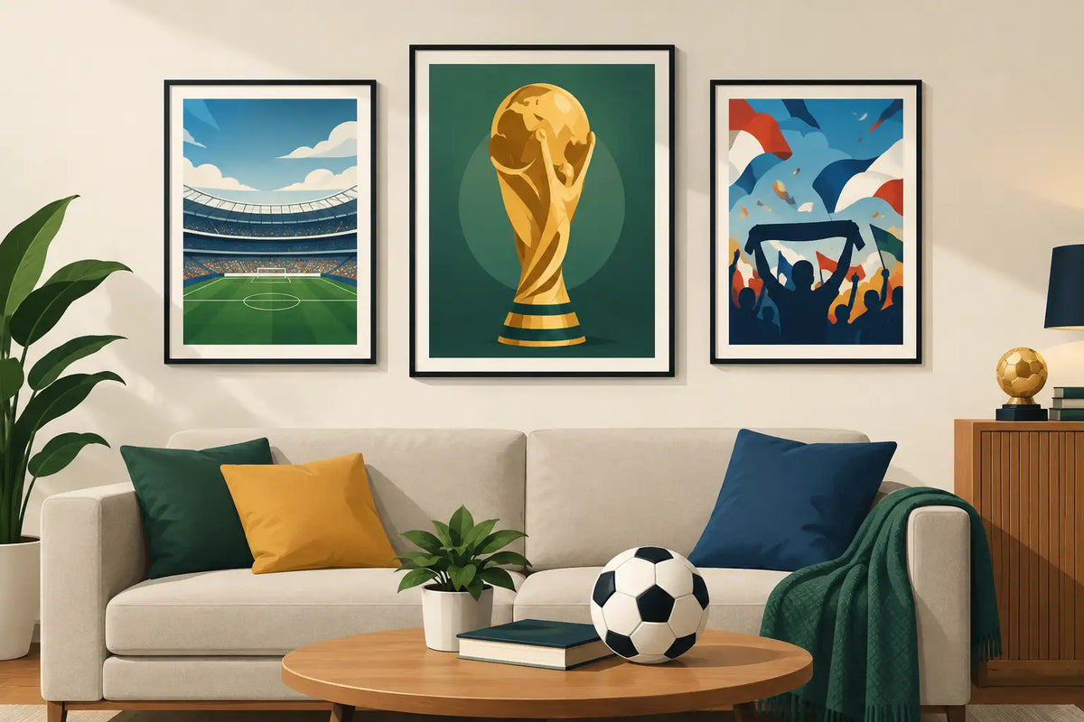 World Cup Wall Art Prints for Matchday Memories