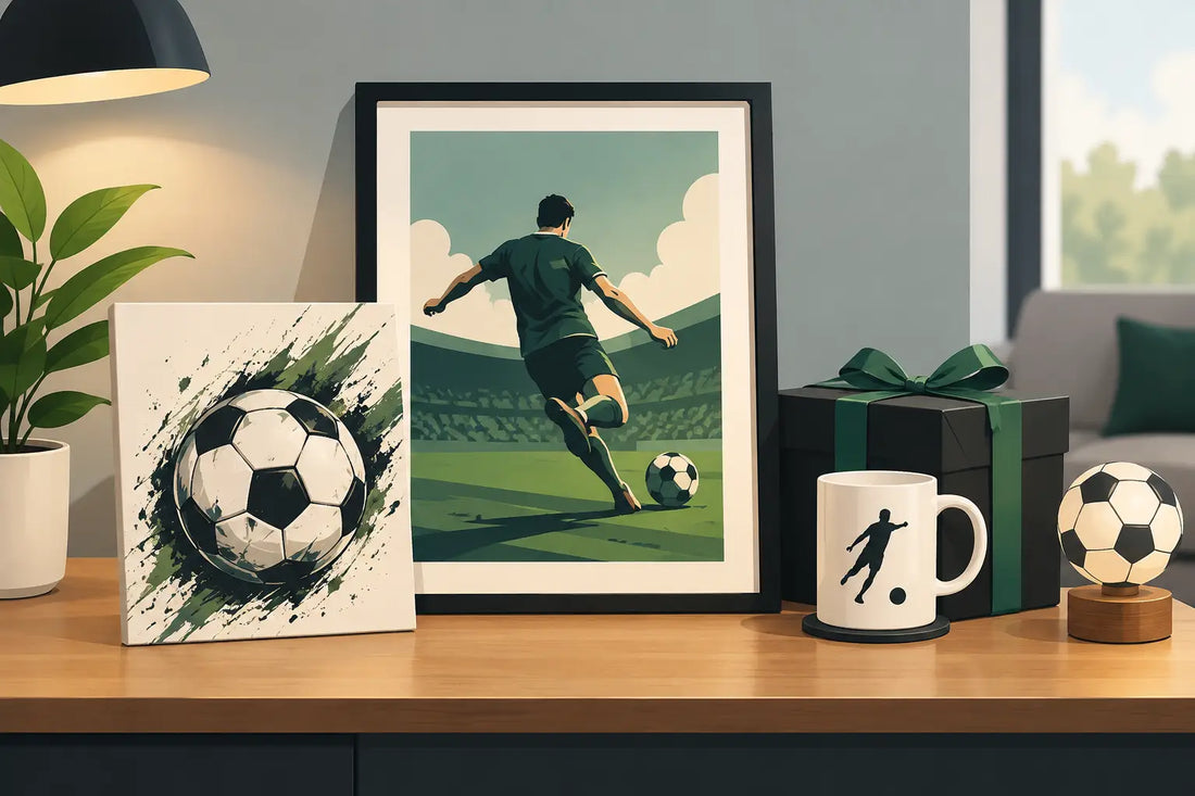 Football Art Gifts for Him That Feel Personal