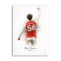 Max Dowman Arsenal watercolour art print A4