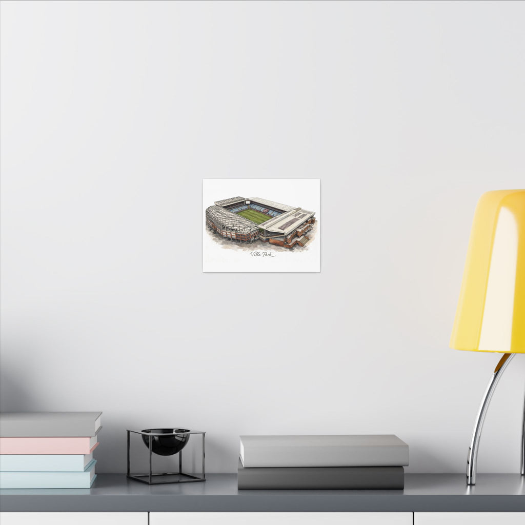 Villa Park Stadium Canvas Wall Art — Aerial Football Ground Print