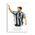Nico González Newcastle United watercolour art print