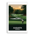 Augusta Georgia Golf Course Wall Art Print – A4 Unframed Poster