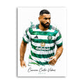Cameron Carter-Vickers Celtic watercolour art print A4