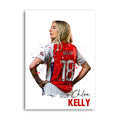 Chloe Kelly Arsenal No. 18 Wall Art Print
