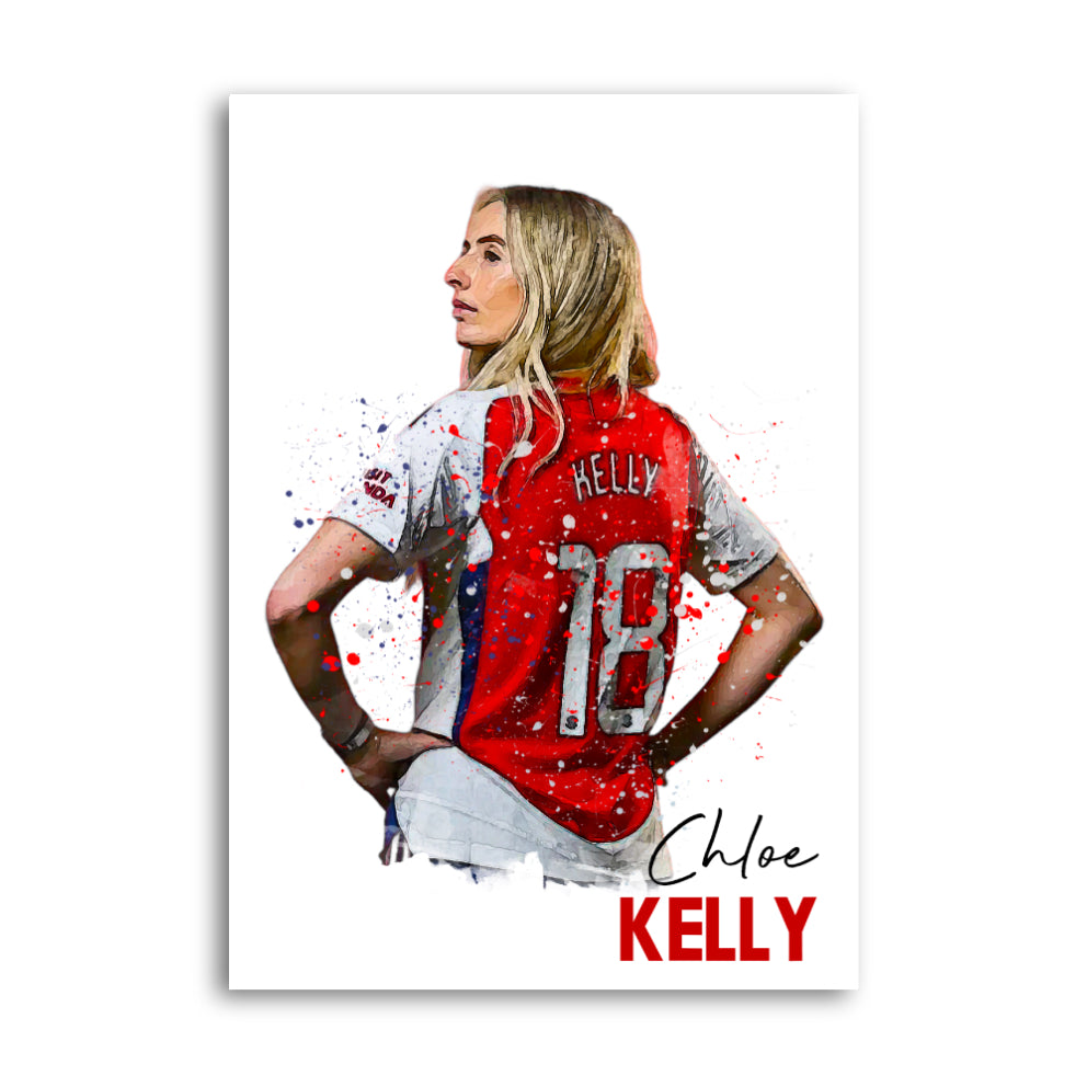Chloe Kelly Arsenal No. 18 Wall Art Print