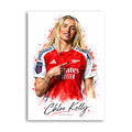 Chloe Kelly Arsenal Women’s Football Art Print
