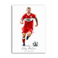 Riley McGree Middlesbrough watercolour art print A4
